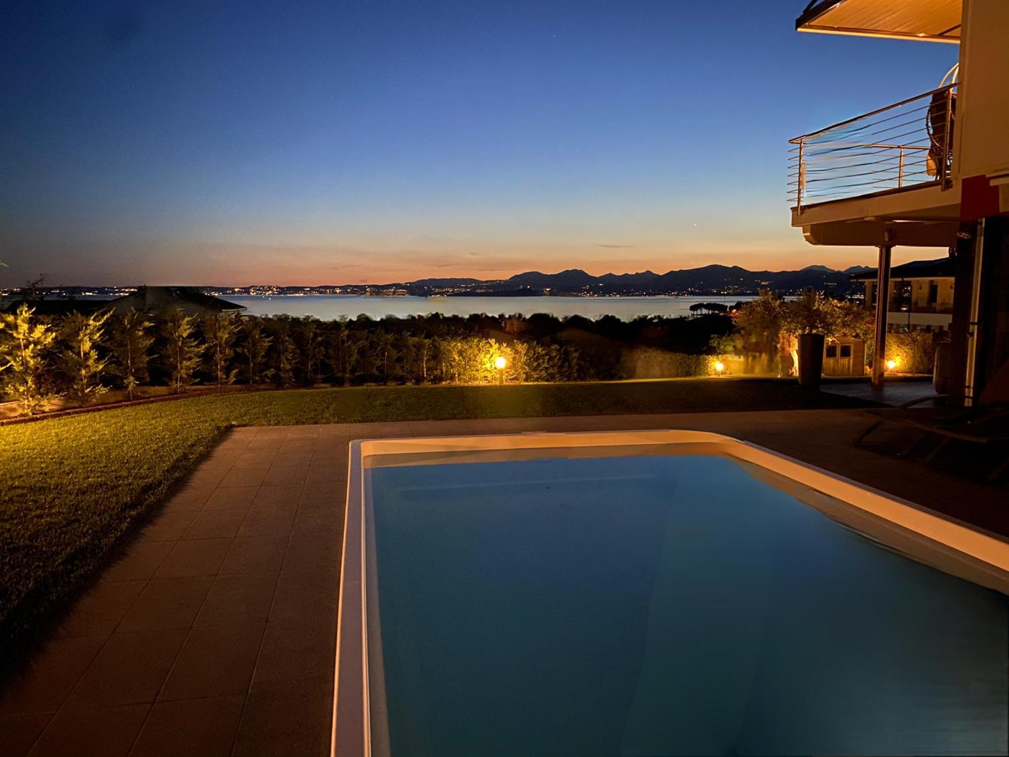 Lhv Garda Lake - Private Pool And Spa Bardolino Kültér fotó