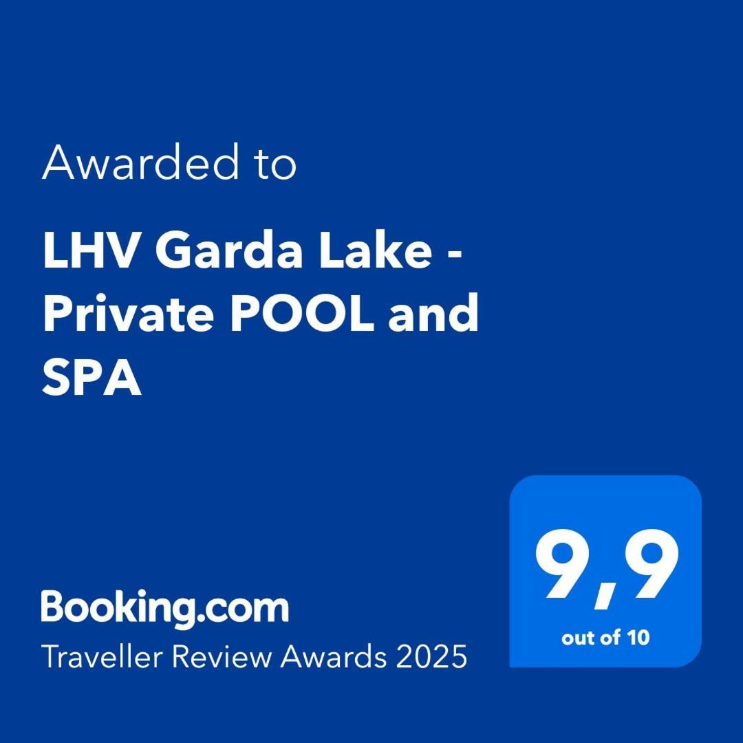 Lhv Garda Lake - Private Pool And Spa Bardolino Kültér fotó